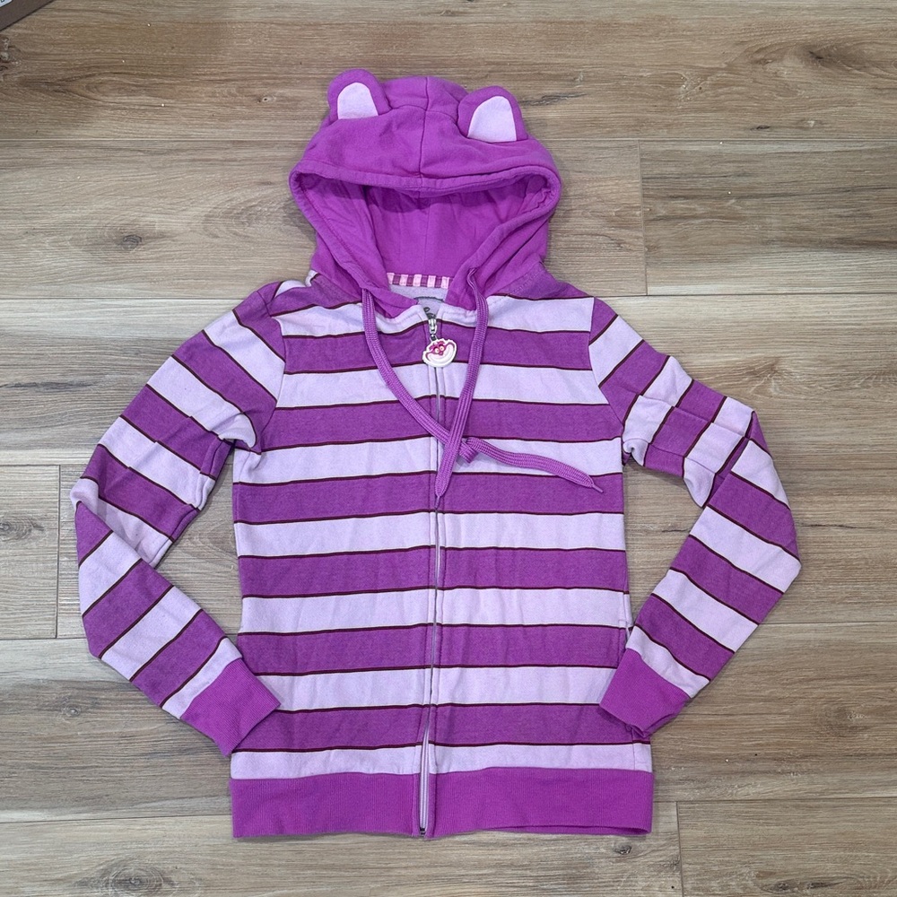 Disney Alice In Wonderland Cheshire Cat Girls Cosplay Hoodie